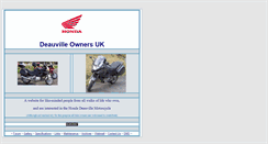 Desktop Screenshot of deauvilleuk.org