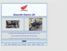 Tablet Screenshot of deauvilleuk.org